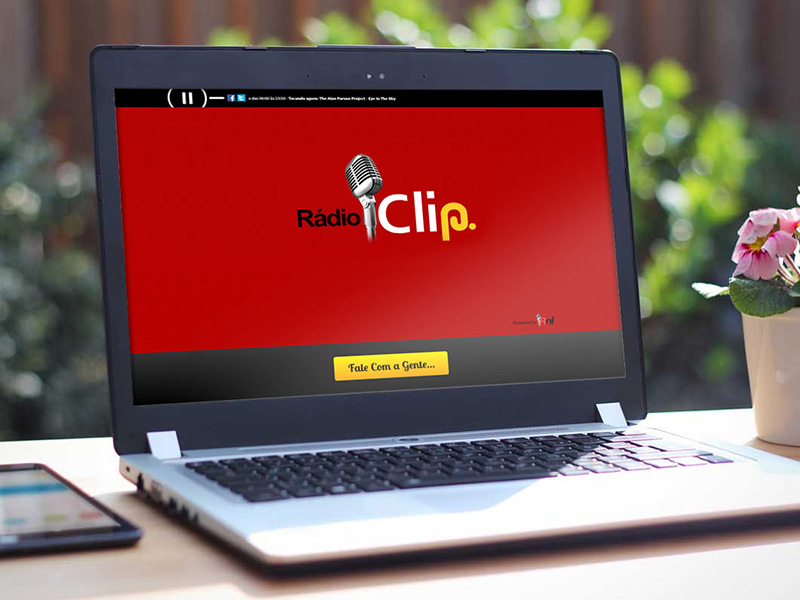 A Rede Clip lança Rádio para Internet